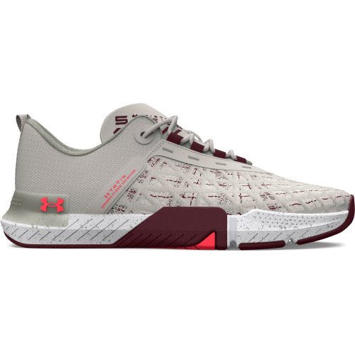 Under Armour Men's TriBase Reign 5 - White Clay/Deep Red§Under Armour Men's TriBase Reign 5 - White Clay/Deep Red