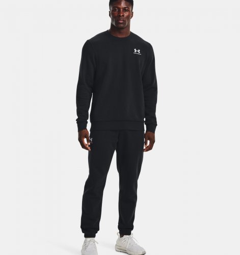 Under Armour Men's UA Icon Fleece Crew - Black