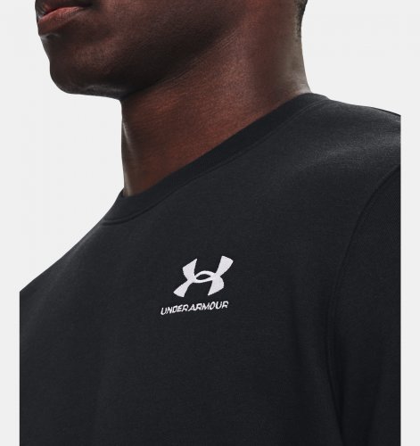 Under Armour Men's UA Icon Fleece Crew - Black