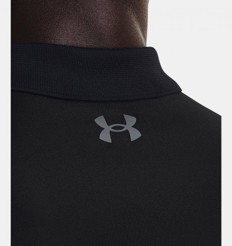 Under Armour Men's UA Matchplay Polo - Black / Pitch Gray