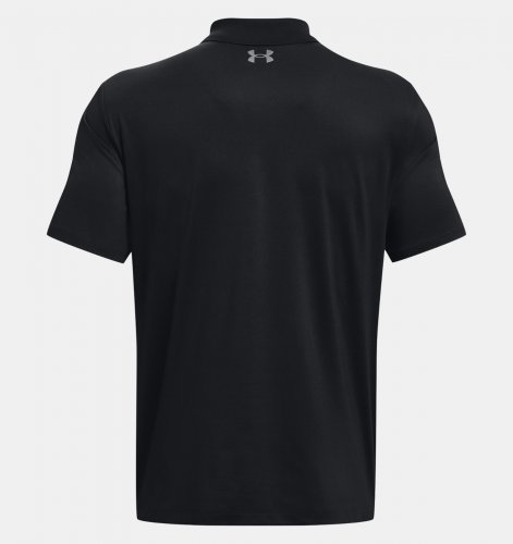Under Armour Men's UA Matchplay Polo - Black / Pitch Gray