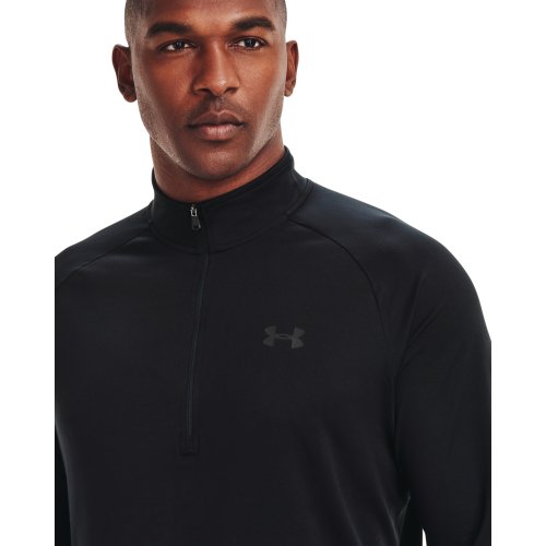 Under Armour Men's UA Tech 2.0 ½ Zip Long Sleeve - Black