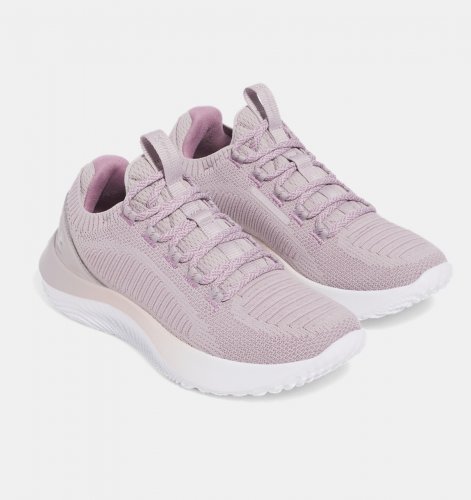 Under Armour Women's Dynamic 2 - Gray Dawn / Purple Prime