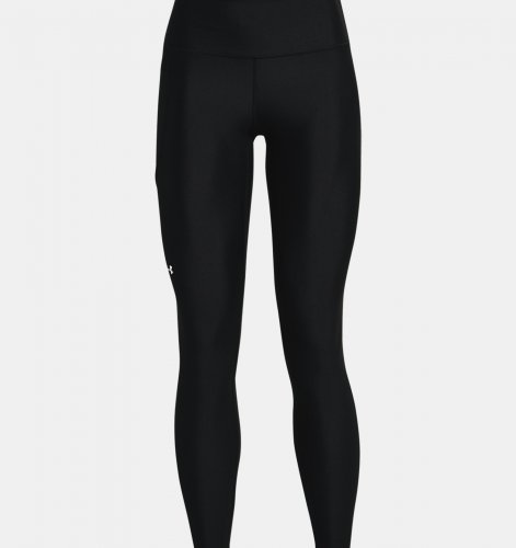 Under Armour Women's HeatGear Armour HiRise No-Slip Waistband Full-Length Leggings - Black