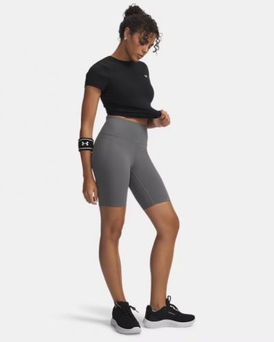 Under Armour Women's UA Motion Bike Shorts - Clay Green