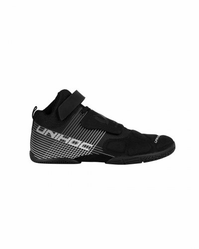 Unihoc Shoe UX GOALIE - Black/Silver