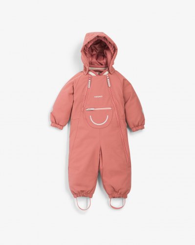 Viking Alv Winter Playsuit - Pink