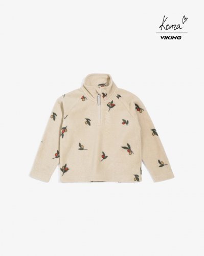 Viking Kenza x Viking 1/2 Zip Fleece - Cement