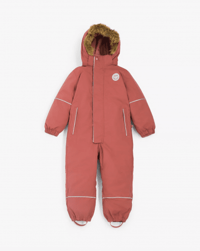Viking Play Winter Playsuit Thermal - Dark Pink