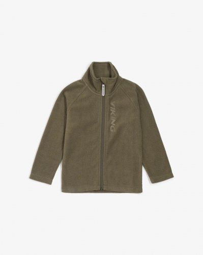 Viking Playtime Fleece Jacket Warm - Olive