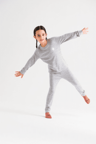 Viking Soft Baselayer Merino Pants - Grey