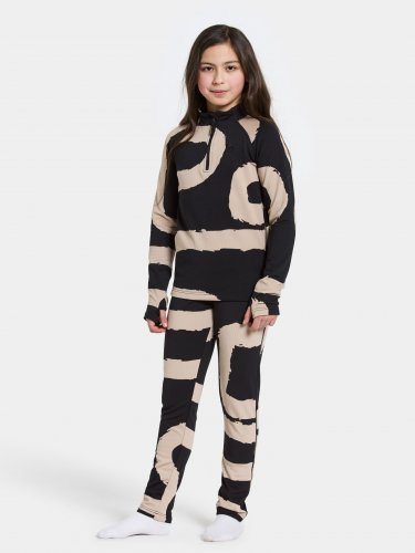 Didriksons Yotta Print Kids Set - Path L Black