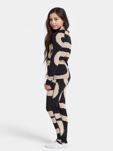 Didriksons Yotta Print Kids Set - Path L Black